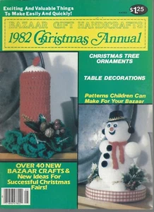 Bazaar Gifts And Handicrafts - 1982 Christmas Annual - Pattern Magazine - Picture 1 of 2