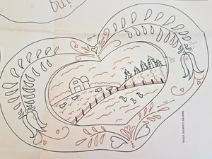 lot 10 large CRAFT PATTERN SHEETS 1980s Magazine Inserts Wood & Fabric designs - Picture 1 of 11