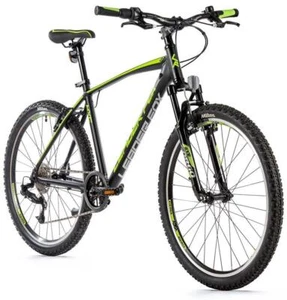 26 Zoll Alu Fahrrad MTB Leader Fox MXC S-Ride 8 Gang Schwarz Grün Rh 41cm - Bild 1 von 1