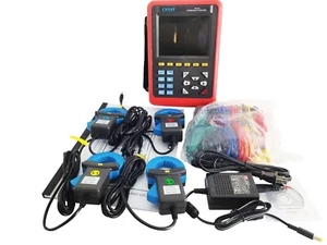 3 Phase Power Quality Monitor Portable Power Quality Analyzers LCD Color Screen - Picture 1 of 10