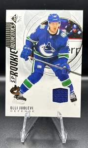 🏒 20-21 SP ROOKIE AUTHENTICS JERSEY - OLLI JUOLEVI RC #132 VANCOUVER CANUCKS - Imagen 1 de 2