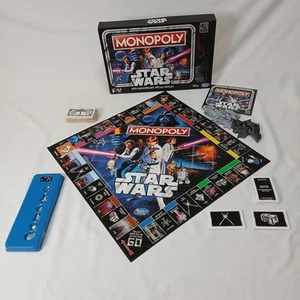 Monopoly Star Wars 40th Anniversary Special Edition 2016 100% Complete - Picture 1 of 13