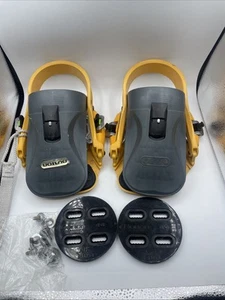 Vtg Burton FS1 Rear entry Snowboard Bindings  W/ Discs! - Bild 1 von 24