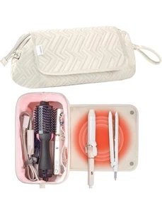 Hair Tools Travel Bag for Women Heat Resistant Mat for Travel Essentials Hot :-: - Picture 1 of 5