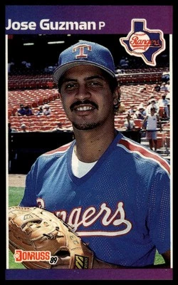 1989 Donruss #284 Jose Guzman - Image 1 of 2