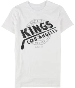 Reebok Los Angeles Kings Hockey T-Shirt White M (12) - Picture 1 of 2