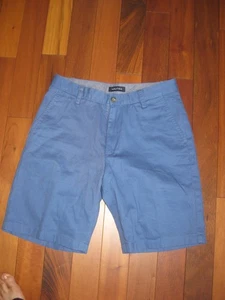 Pantaloncini Nautica Clipper Flex Uomo Taglia 30 Blu Flat Front - Foto 1 di 8