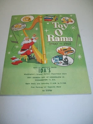 CATÁLOGO JUGUETE COLOR 32 PÁGINAS VINTAGE 1960-61 IDA'S "TOY O RAMA" Foto 1 de 4
