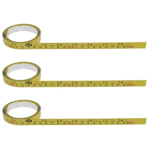 Cinta métrica autoadhesiva de acero Cinta de taladro Cinta regla Pelar y pegar - Imagen 1 de 17