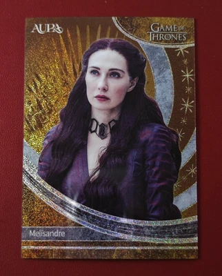 2025 Kakawow Aura Game of Thrones Melisandre Gold Foil 01/10 First Print - Image 1 of 2