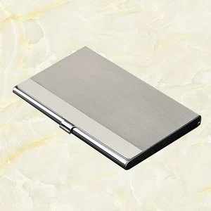 Estuche de gran capacidad de acero inoxidable soporte de trabajo nombre de metal - Imagen 1 de 11