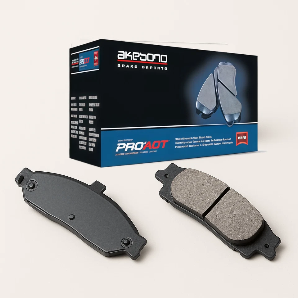 AKEBONO Front Brake Pads for Chevrolet Classic 2005 ACT727 - Изображение 1 из 2