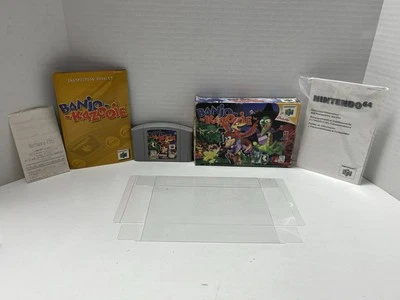 Banjo-Kazooie (Nintendo 64, 1998) Complete With Manuals & Original Receipt - Image 1 of 4