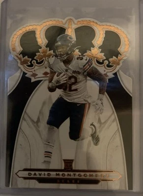 2019 Panini Chronicles - Crown Royale David Montgomery #CR-22 (RC) - Image 1 of 2