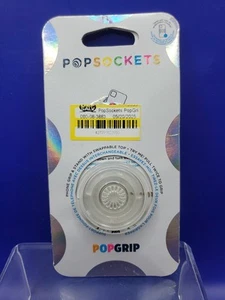 PopSockets PopGrip with Swappable Top for Phones and Tablets - Clear - Photo 1 sur 2