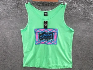 NWT Stussy Designs No 4 Men's Large Tank Top Sleeveless Shirt - Picture 1 of 10