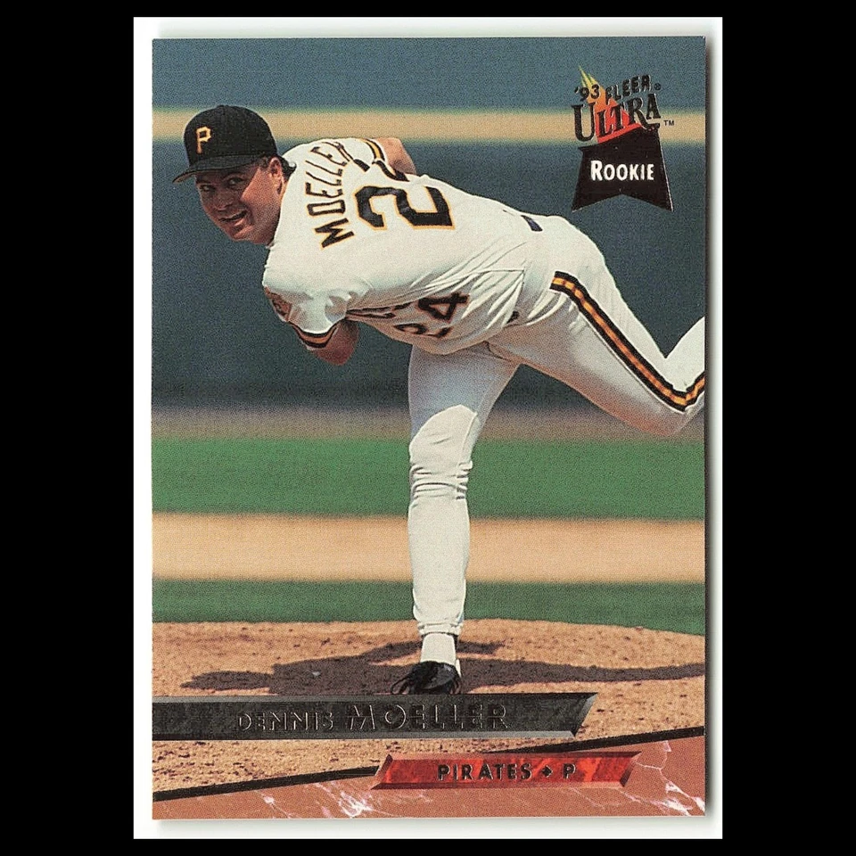 Dennis Moeller Rookie #453 1993 Fleer Ultra Pittsburgh Pirates Baseball Card MLB - Image 1 of 3