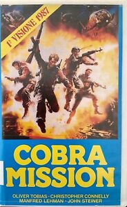 Cobra Mission (Fabrizio De Angelis 1987) VHS ex Noleggio Star Video