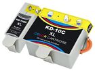 2 pack Kodak 10 XL Compatible Ink Cartridge Set  -  Vat Inc