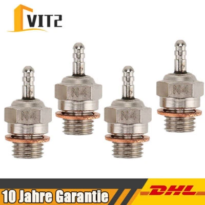 RC Glühkerzen N4 für HSP 70117 1/8 RC Buggy Truck Vertex SH Nitro Motorteile - Bild 1 von 4