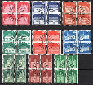 Suiza, año 1968, serie completo en bloque de cuatro, usado, Michel-Euro 8,00 (87 - Imagen 1 de 1