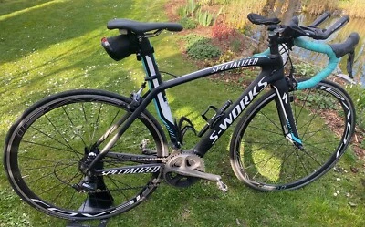 S-Works Venge Quickstep Carbon Triathlonrad–Dura-Ace- Größe 49 cm - Bild 1 von 3