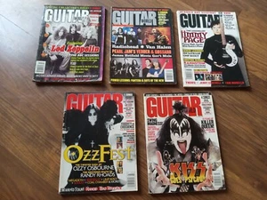 Guitar World Magazines 1998, Lot Of 5 - Picture 1 of 16