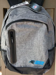 FOCO NFL Carolina Panthers Bold Grey Collection Backpack NEW with Tags! - Picture 1 of 2