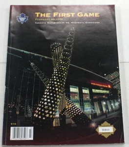 1999 Maple Leafs v Canadiens Program 2/20 First Game Air Canada Centre 83346b51 - Picture 1 of 2