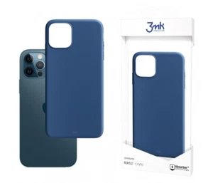 Matt Blueberry Blue Silicone Case For Apple iPhone 12 and 12 Pro - Picture 1 of 2