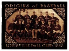 1994 American Archives Origins of Baseball Card - 1888 Louisville Baseball Club