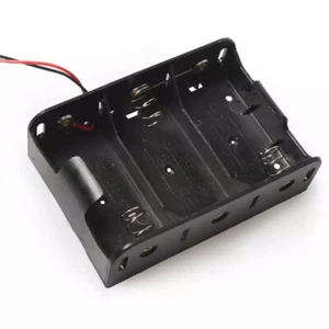 3X D Size Battery Holder Box with Cable Wire 4.5V Storage Case Organizer Contain - Picture 1 of 6
