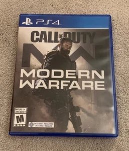 Call of Duty Modern Warfare (PlayStation 4, 2019) No Manual *Tested Working* - Picture 1 of 3