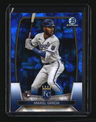 2023 Bowman Chrome Sapphire #30 Maikel Garcia - Image 1 of 2