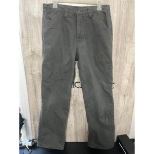 Wolverine Pants 32/30 Cargo Fleece Lined Gray Hike Outdoors Gorp Zip Up - Picture 1 of 12