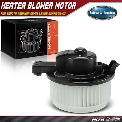 Motor soprador aquecedor CA HVAC com roda para Lexus GX470 2003-2007 Toyota 4Runner - Imagem 1 de 4