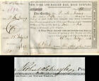 New York and Harlem Rail Road Co. signed by Robert Schuyler - Railway Stock Cert