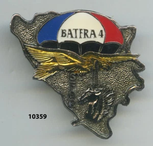 Badge,CA. / 1 Rgt. of Paratroopers - BATFRA. 4 - SFOR. ( 4 ) - Picture 1 of 1