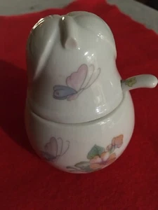 Sugar Bowl And Jam Pot By Elizabeth Arden. MS-43. - Picture 1 of 8