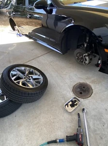 2021 Hyundai Sonata OEM 17x7” Machined Grey Rims 215/55ZR17 Tires - Picture 1 of 5