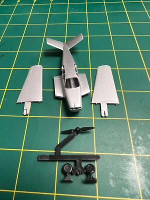 ATHEARN Silver HO AIRPLANE KIT # 1376  FLAT CAR LOAD NEW IN Envelope - Image 1 of 4