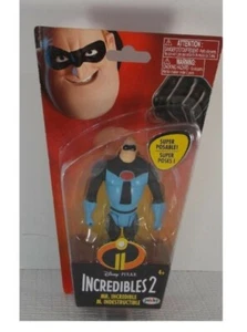 Jakks Disney Pixar Incredibles 2 Mr. Unglaubliche bewegliche Figur NEU - Bild 1 von 7