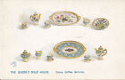 Pc65131 The Queens Dolls House. China Coffee Service. Tuck. Oilette. No 4500. 19