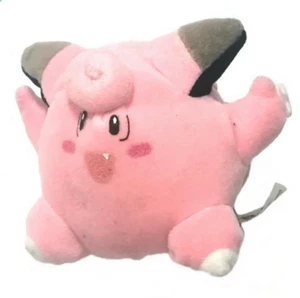 Pokemon CLEFAIRY Soft Toy 5" Plush Beanie Nintendo 1998 Character #035 - Picture 1 of 2