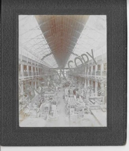 Antigua foto de tarjeta de gabinete eléctrico Westinghouse de 1898 #01 - Imagen 1 de 2