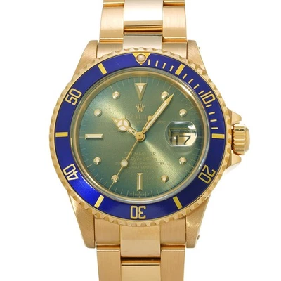 RELOJ ROLEX Submariner fecha 16808 azul 630807 Foto 1 de 4
