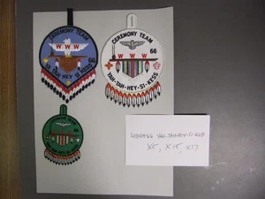 Pfadfinder OA 66 Yah-Tah-Hey-Si-Kess Zeremonie Team Set 8582NN - Bild 1 von 1