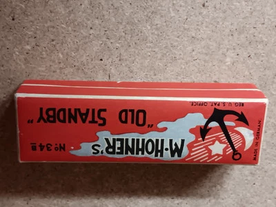 Armónica M-Hohner's "Old Standby" No. 34B (Alemania, llave de G)  Foto 1 de 4