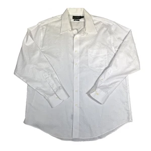 Lauren Ralph Lauren Hemd 17,5 34/35 weiß bügelfrei Langarm Button Dow - Bild 1 von 12