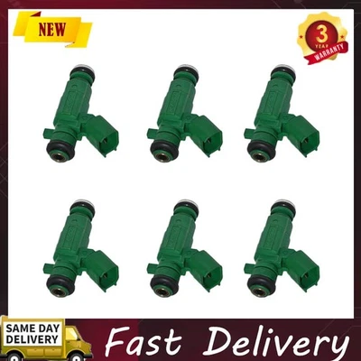 Juego de 4 inyectores de combustible aptos para Hyundai Santa Fe 3,5 L V6 2010 2011 2012 totalmente nuevos Foto 1 de 4